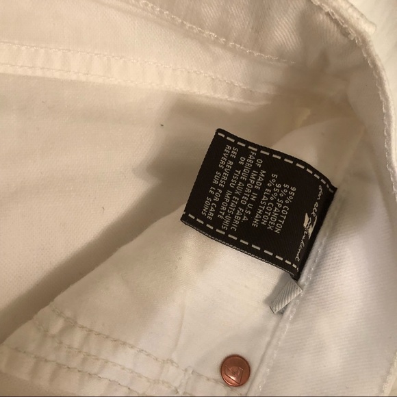 Flash sale!!! 7 for all mankind white jeans - Picture 5 of 5